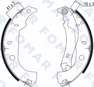 FOMAR FRICTION FO 0458